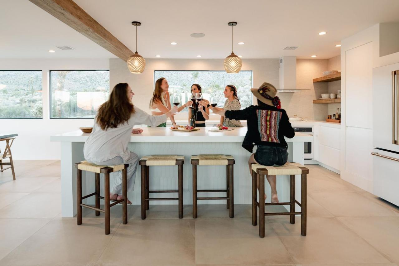 Amaru Muru - Luxury Retreat With Pool/Hot Tub/Yoga Joshua Tree Exterior foto