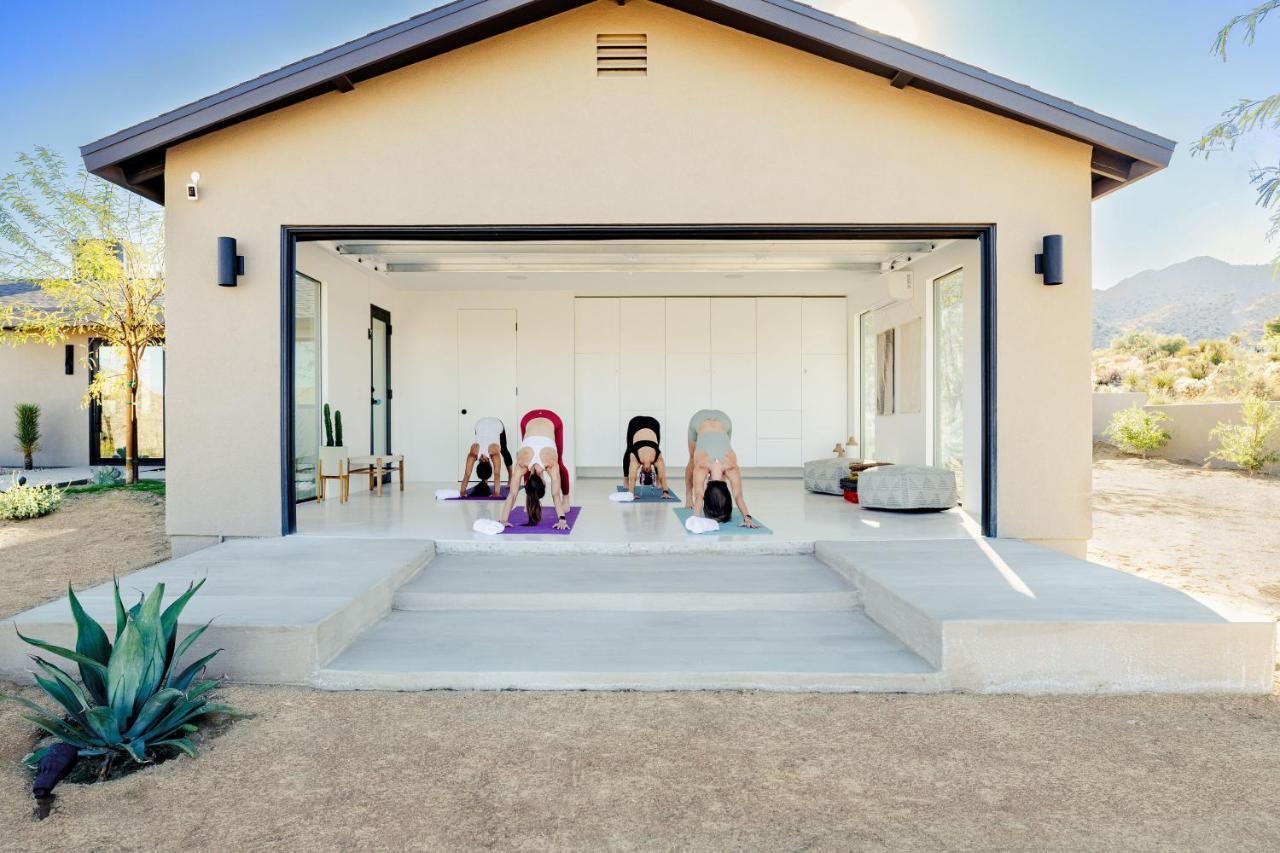 Amaru Muru - Luxury Retreat With Pool/Hot Tub/Yoga Joshua Tree Exterior foto