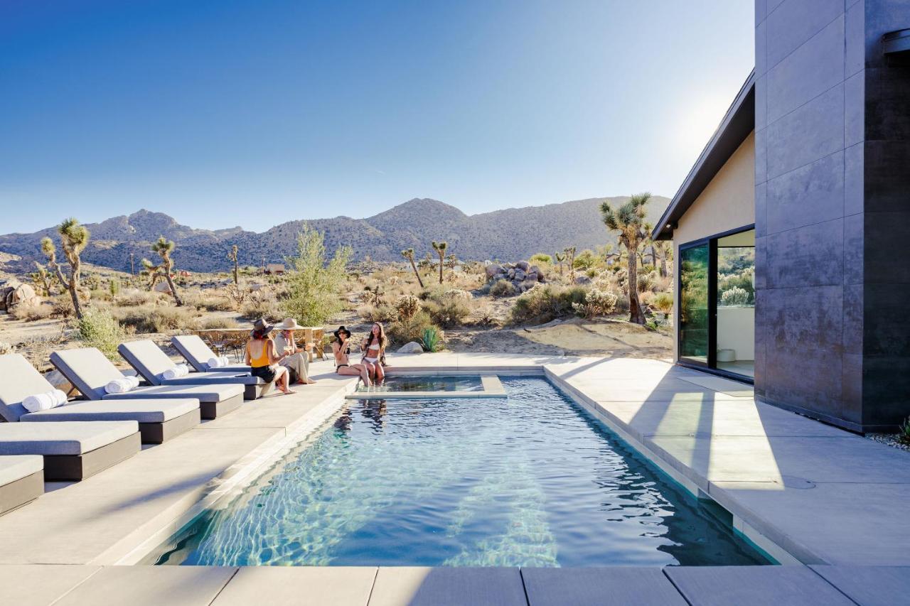 Amaru Muru - Luxury Retreat With Pool/Hot Tub/Yoga Joshua Tree Exterior foto