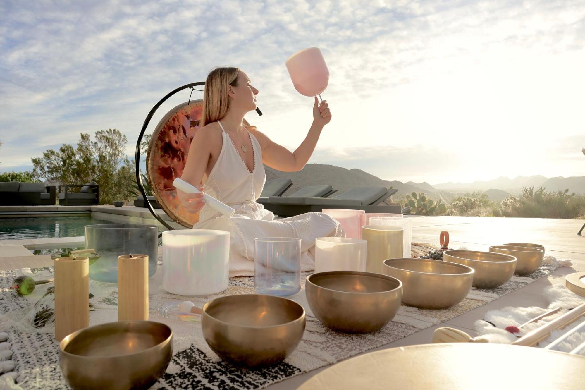 Amaru Muru - Luxury Retreat With Pool/Hot Tub/Yoga Joshua Tree Exterior foto